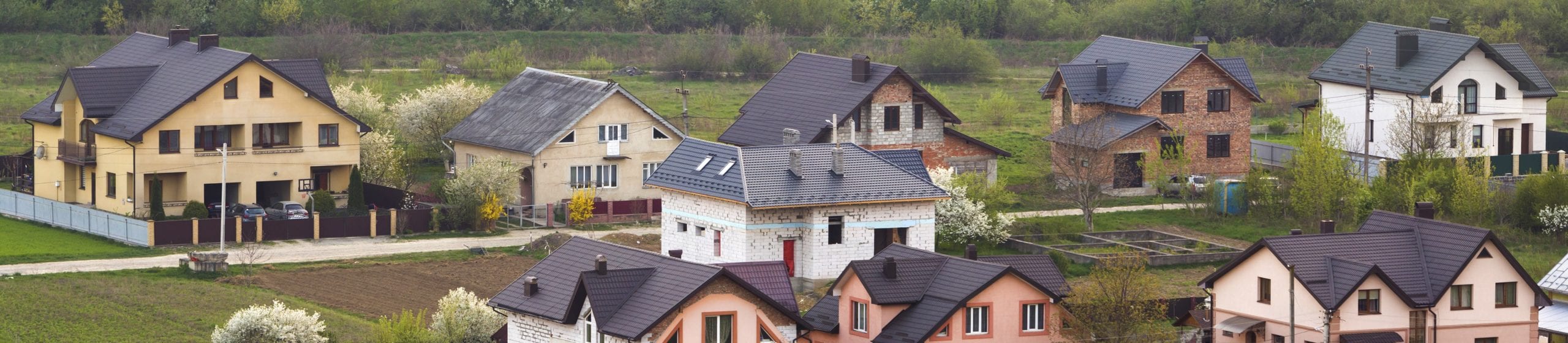 houses in a community 