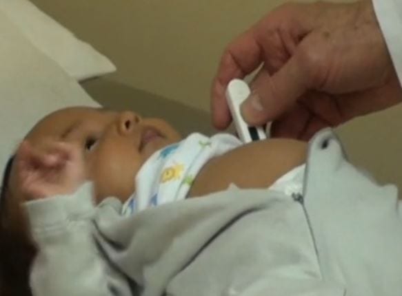 video – baby checkup