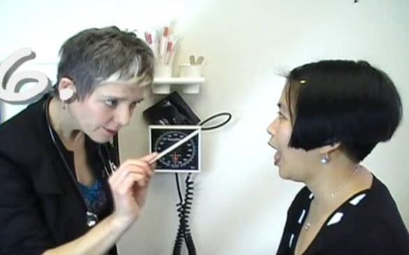 video – checkup at the doctor