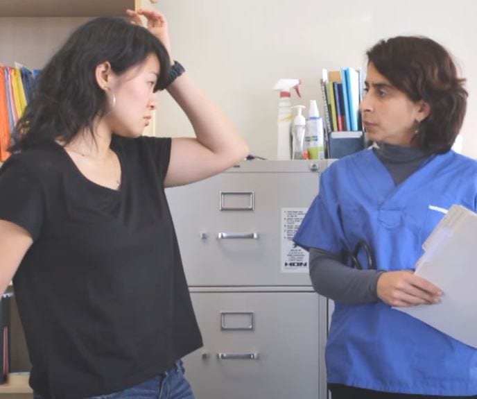 Talking about Pain in Doctor’s Office